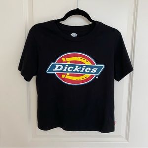 SOLD Dickies Black Crop Top